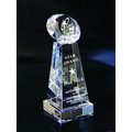 Diamond Tower Optical Crystal Award